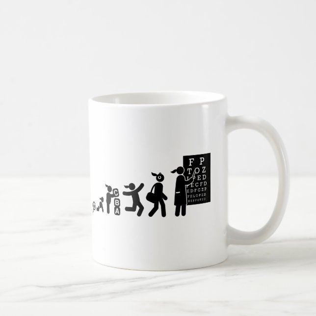 Caneca De Café Optometrista (Direita)