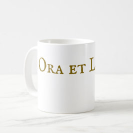Caneca De Café Ora et Labora Coffee Mug
