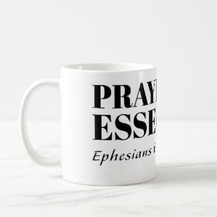 Caneca De Café Oração É Uma Mug Essencial