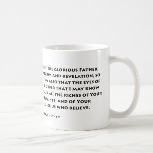Caneca De Café Oração Efésios
