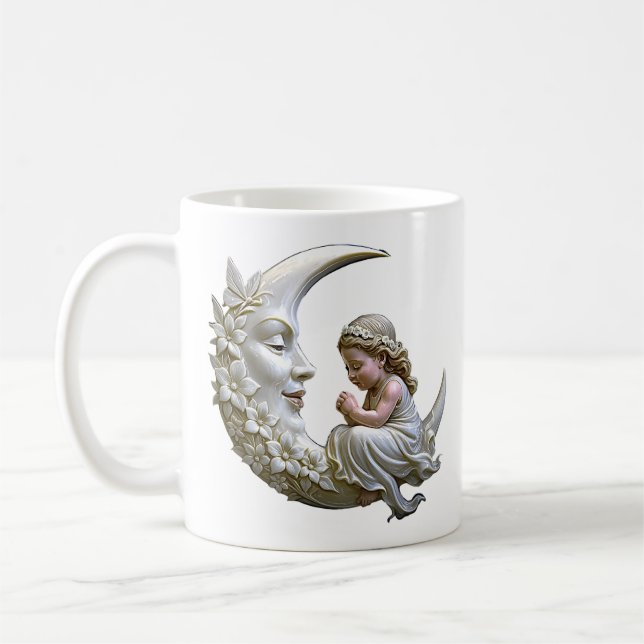Caneca De Café Oração Lua (Esquerda)