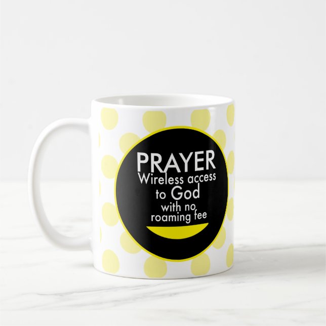 Caneca De Café Oração - Sem fio (Esquerda)