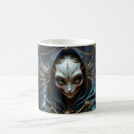 Caneca De Café Oráculo Celestial – Guardião Entre as Estrelas.