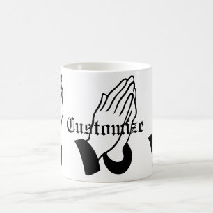 Caneca De Café Oradora Guerreira Orando Thunder_Cove