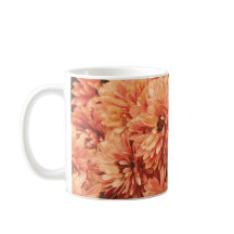 Orange Chrysanthemum Mug