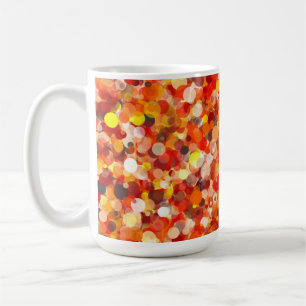 Caneca De Café Orange Dot 15oz Mug