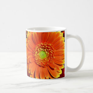 Caneca De Café Orange Gerbera Daisy Coffee Mug