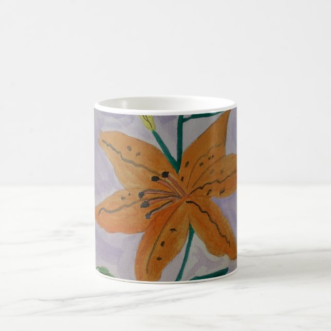 Caneca De Café Orange Lily Mug (Centro)