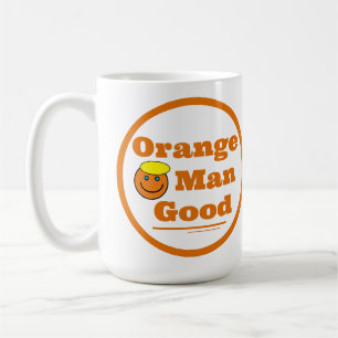 Caneca De Café Orange Man GOOD