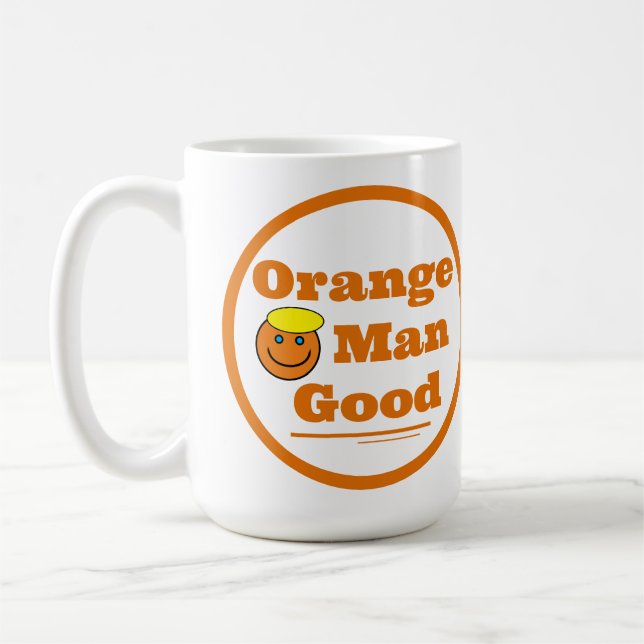 Caneca De Café Orange Man GOOD (Esquerda)