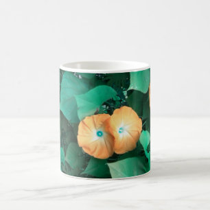 Caneca De Café Orange Morning Glories Mug