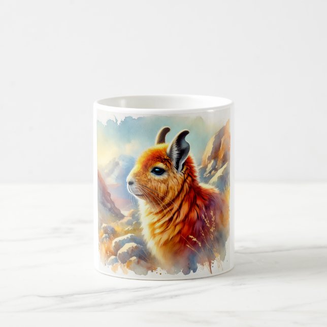Caneca De Café Orange Rock Viscacha 270824AREF117 - Watercolor (Centro)