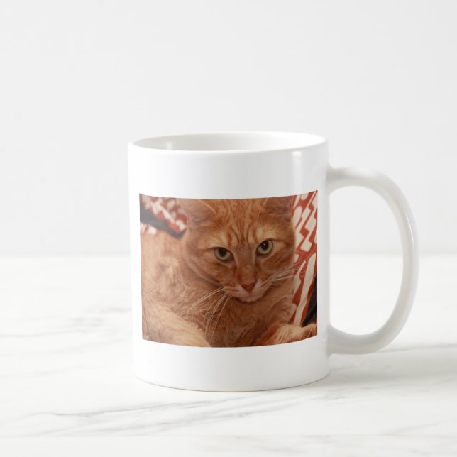 Caneca De Café Orange Tabby (Direita)
