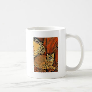 Caneca De Café Orange Tabby