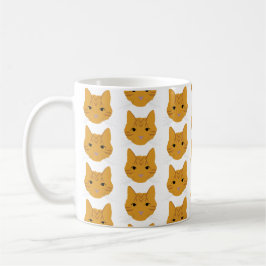 Caneca De Café Orange Tabby Cats on Mug