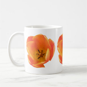 Caneca De Café Orange Tulip Mug