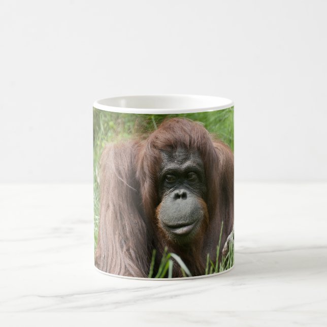Caneca De Café Orangutan (Centro)