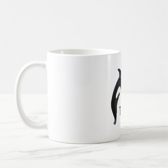 Caneca De Café Orca Trainer (Esquerda)