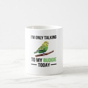 Caneca De Café Orçador Orçamentário Lover Parakeet Bird Budger