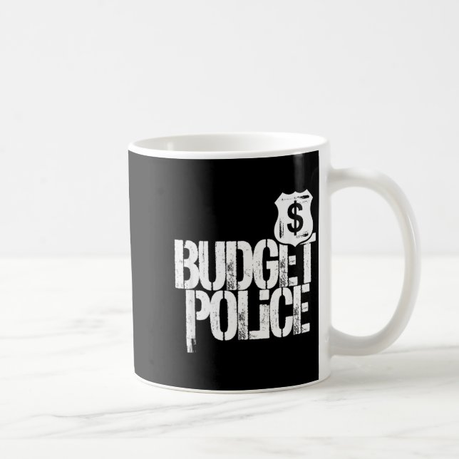 Caneca De Café Orçamento do Marido Polícia Gastos de Compras da E (Direita)