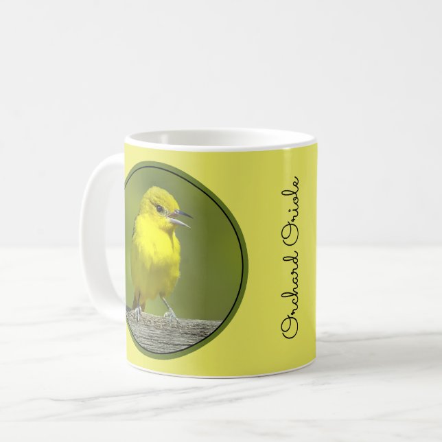 Caneca De Café Orchard Oriole - Fotografia Original (Frente Esquerda)