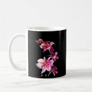 Caneca De Café Orchid. cor-de-rosa