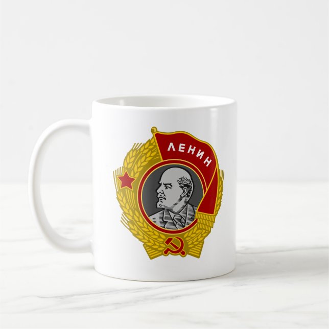 Caneca De Café ordem de Lenin (Esquerda)