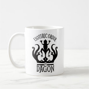 Caneca De Café Ordem Esotérica de Dagon Innsmouth Lovecraft