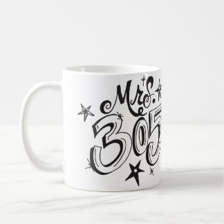 Caneca De Café Ordem feita sob encomenda - "Sra. 305"