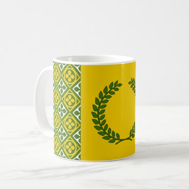 Caneca De Café Ordem SCA do Laurel Coffee Mug (Frente Esquerda)