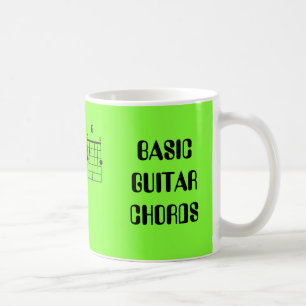 CANECA DE CAFÉ ORDENS BÁSICAS DE GUITAR