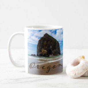 Caneca De Café Oregon Cannon Beach Haystack Rock Souvenir Mug