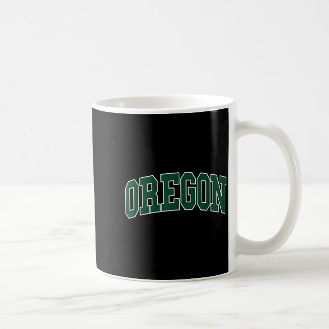 Caneca De Café Oregon - Design Retrô - Clique  (Direita)