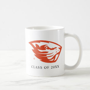 Caneca De Café Oregon State Beavers   Cabeça de castor