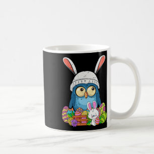Caneca De Café Orelha de Coelho de Páscoa de Caça a Ovos de Pásco
