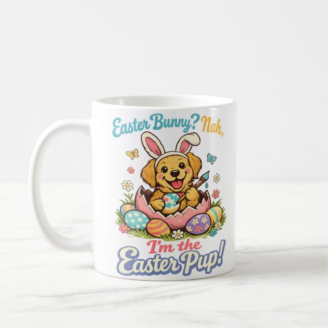 Caneca De Café Orelhas de Coelho de Páscoa Fofa Design Amante de  (Esquerda)
