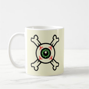 Caneca De Café Orelo e Crossbones Café Mug