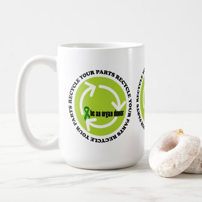 Caneca De Café Organ Donor Mug (Com Donut)