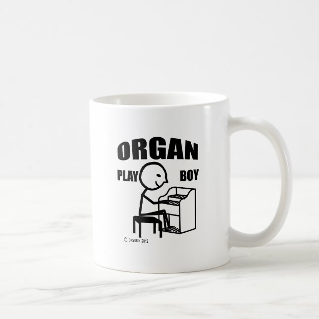 Caneca De Café Organ Play Boy (Direita)