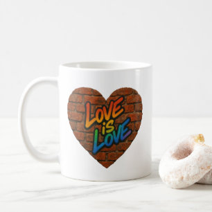 Caneca De Café Orgulho Amor Colorido é Amor