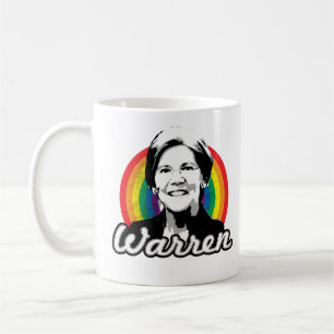 Caneca De Café Orgulho Arco-íris de Warren