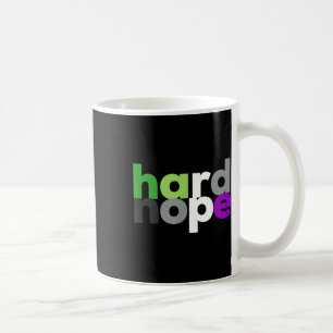 Caneca De Café Orgulho Aroace Difícil Não LGBTQ, LGBT Aro Ace Aro