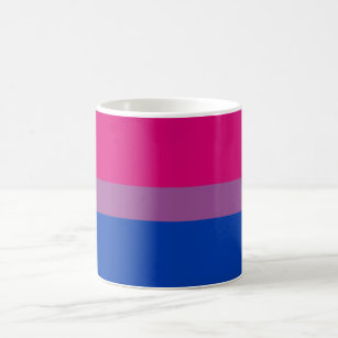 Caneca De Café Orgulho Bissexual (Bandeira Bi)