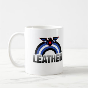 Caneca De Café Orgulho da Águia de Couro