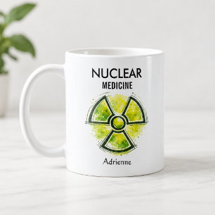 Caneca De Café Orgulho da Equipe de Tecnólogo em MEDICINA NUCLEAR