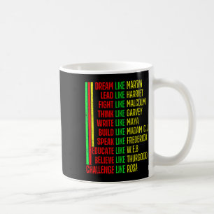 Caneca De Café Orgulho da História Negra Martin Afro Negro Africa