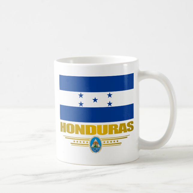 Caneca De Café "Orgulho das Honduras" (Direita)