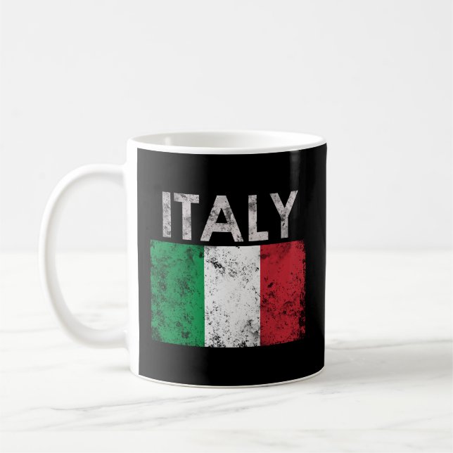 Caneca De Café Orgulho de Bandeira italiano (Esquerda)