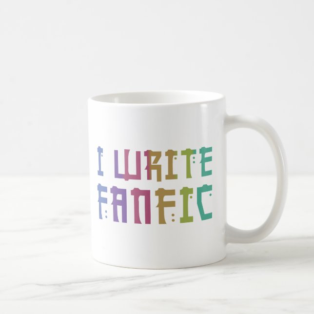 Caneca De Café Orgulho de Fanfic (Direita)