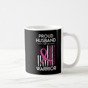 Caneca De Café Orgulho De Marido De Um Cancer De Guerra